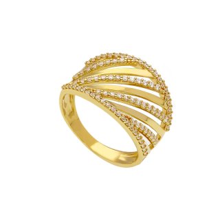 Songa Antonio - Anello Intreccio - Oro Giallo