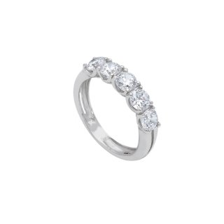 Songa Antonio - Anello Fedina - Oro Bianco