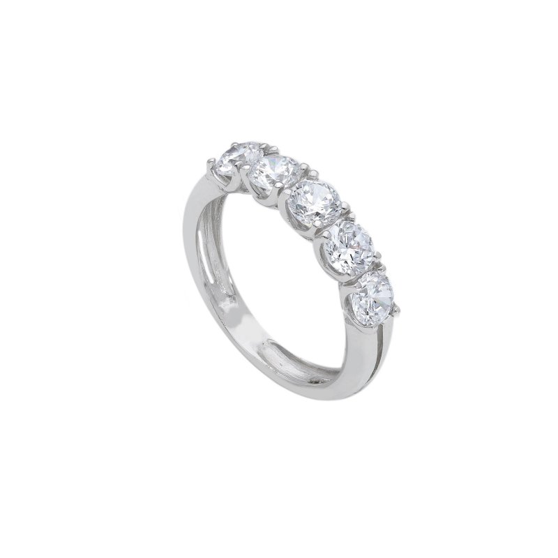 Songa Antonio - Anello Fedina - Oro Bianco