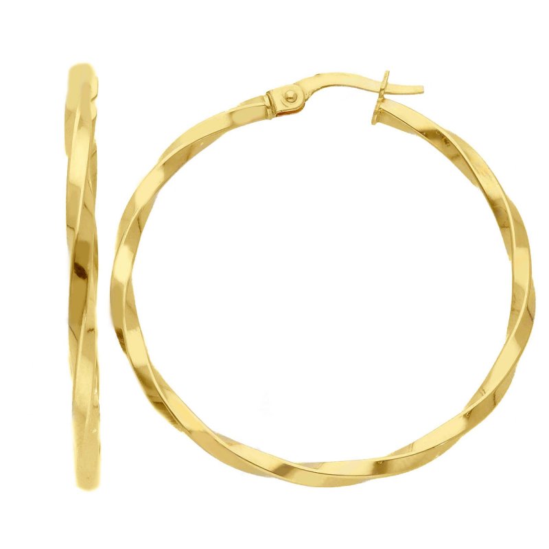 Songa Antonio - Orecchini Cerchio - Oro Giallo