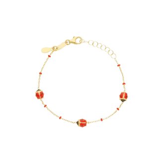 Songa Antonio - Bracciale Baby - Oro E Smalto