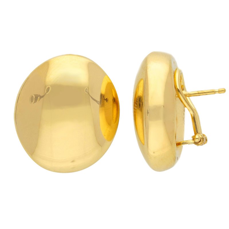 Songa Antonio - Orecchini Perno Clips - Oro Giallo