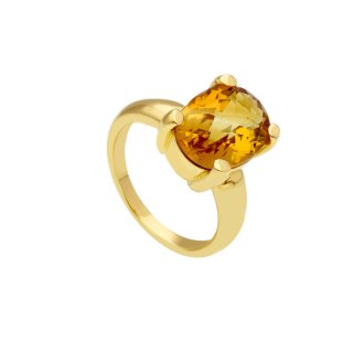Songa Antonio - Anello Solitario - Oro Giallo
