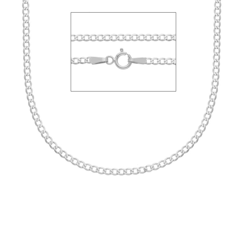Songa Antonio - Catena Girocollo - Oro Bianco