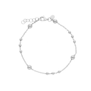Songa Antonio - Bracciale Pallinato - Oro Bianco