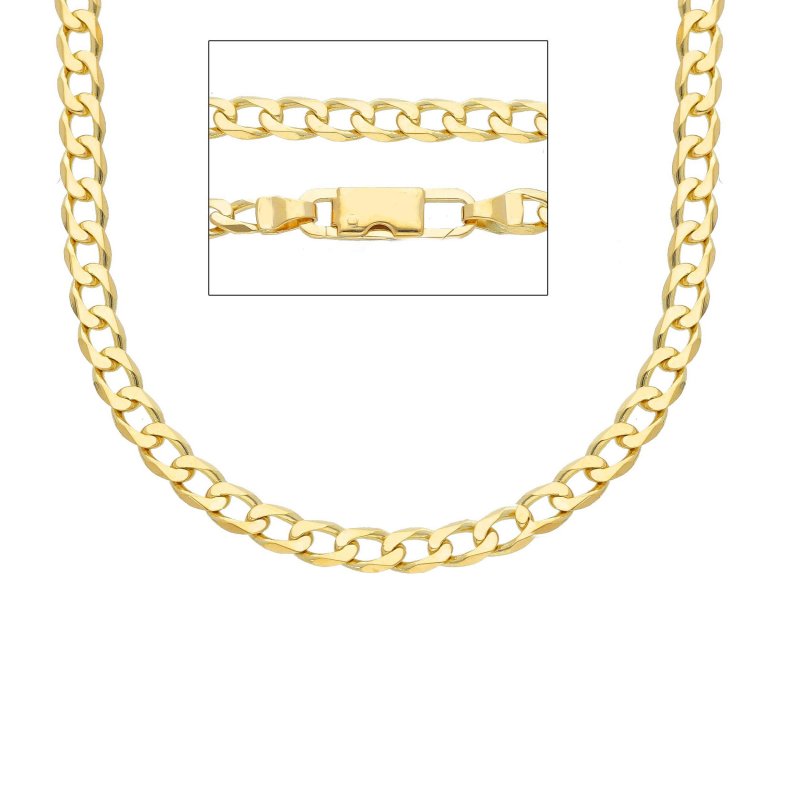 Songa Antonio - Catena Girocollo - Oro Giallo - 50Cm