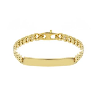 Songa Antonio - Bracciale Targa - Oro Giallo