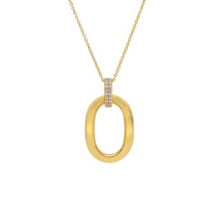 Songa Antonio - Girocollo - Oro Giallo - Zirconia