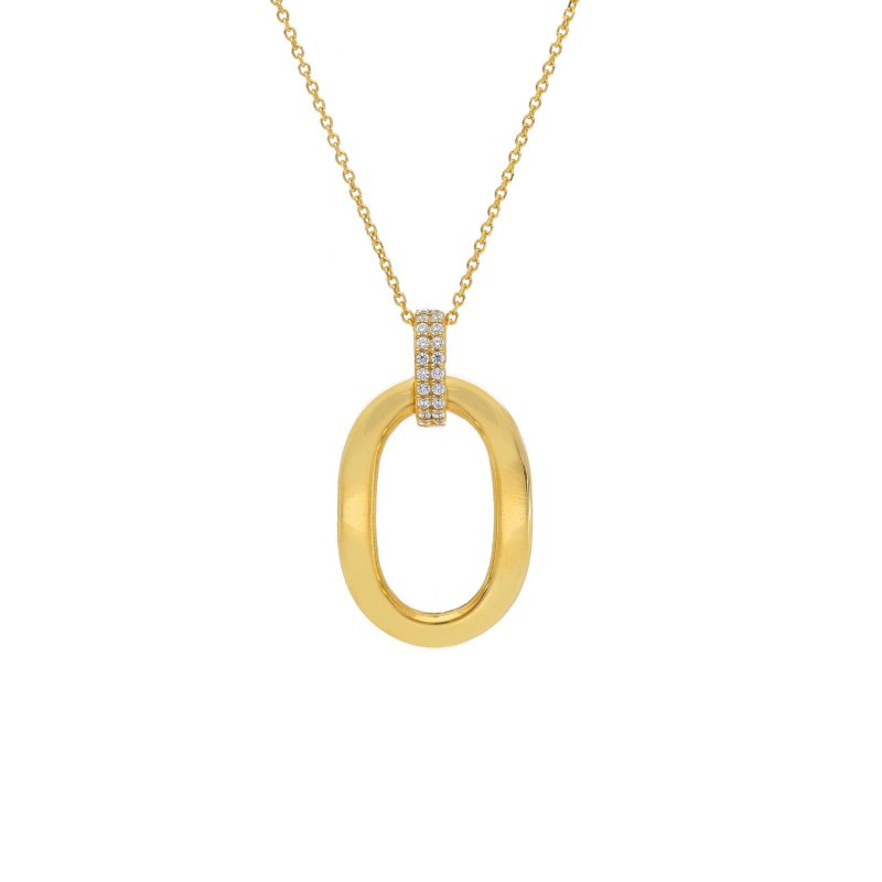 Songa Antonio - Girocollo - Oro Giallo - Zirconia