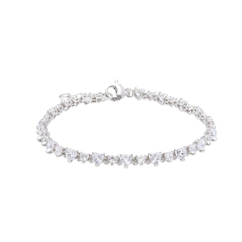 Songa Antonio - Bracciale Tennis Fantasia - Oro Bianco