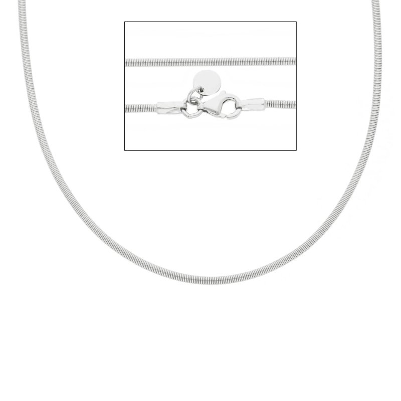 Songa Antonio - Catena Girocollo - Oro Bianco