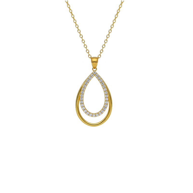Songa Antonio - Girocollo - Oro Giallo - Zirconia