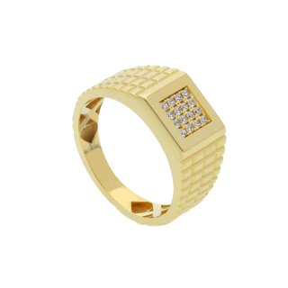 Songa Antonio - Anello Chevalier - Oro Giallo