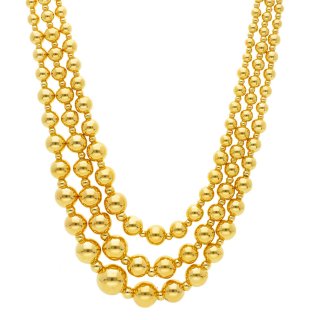 Songa Antonio - Girocollo Pallinato - Oro Giallo