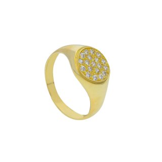Songa Antonio - Anello Chevalier - Oro Giallo