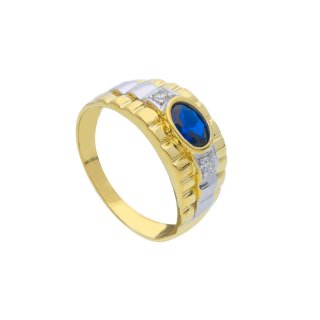 Songa Antonio - Anello Solitario - Oro Giallo