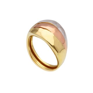 Songa Antonio - Anello Fascia - Oro Tre Colori