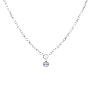 Songa Antonio - Girocollo - Oro Bianco - Zirconia