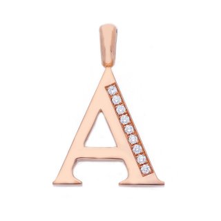Songa Antonio - Ciondolo - Oro Rosa - Diamanti