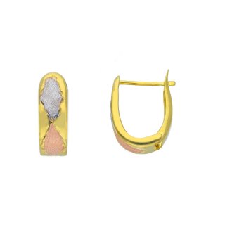 Songa Antonio - Orecchini Scattino - Oro Tre Colori