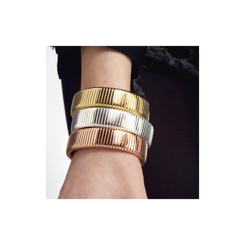 Bracciale Argentato Tubogas