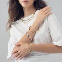 Bracciale Argentato Line