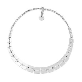 Collana Lux Maglie Quadrate