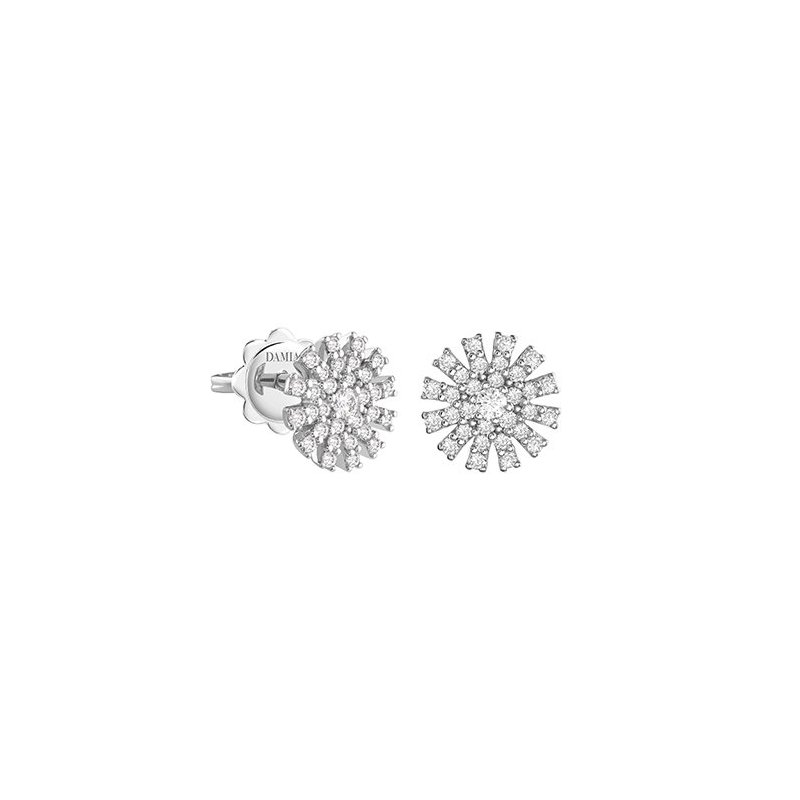 Damiani - Orecchini Margherita - Oro Bianco - Diamante