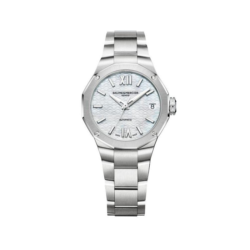 Baume&Mercier - Riviera - Acciaio - Diamanti