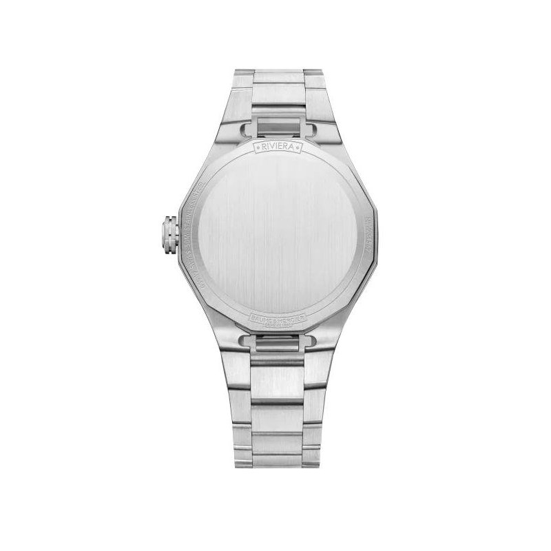 Baume&Mercier - Riviera 10765 - Acciaio - Diamanti