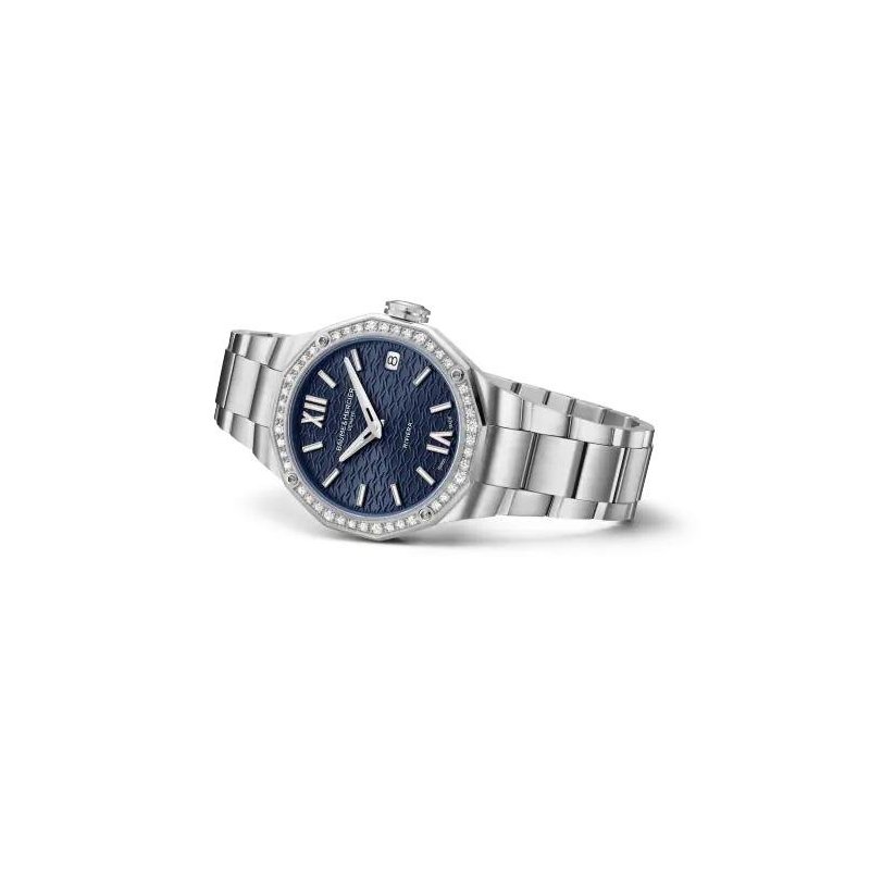 Baume&Mercier - Riviera 10765 - Acciaio - Diamanti
