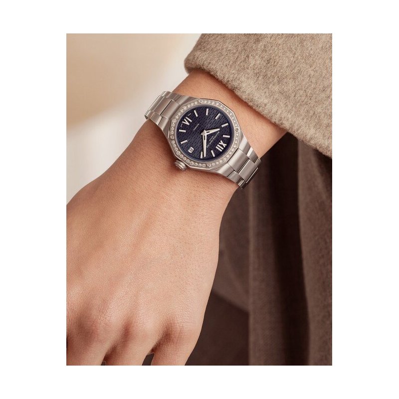 Baume&Mercier - Riviera 10765 - Acciaio - Diamanti