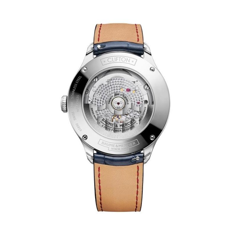 Baume&Mercier - Clifton In Acciaio - Uomo