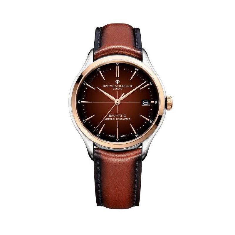 Baume&Mercier - Clifton - Acciaio - Oro Rosa