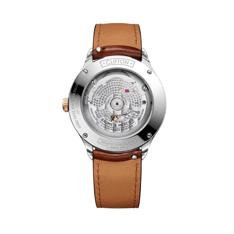 Baume&Mercier - Clifton - Acciaio - Oro Rosa
