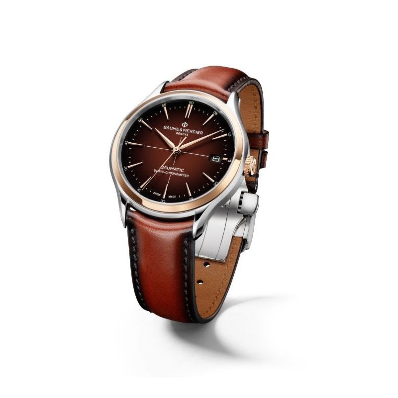 Baume&Mercier - Clifton - Acciaio - Oro Rosa