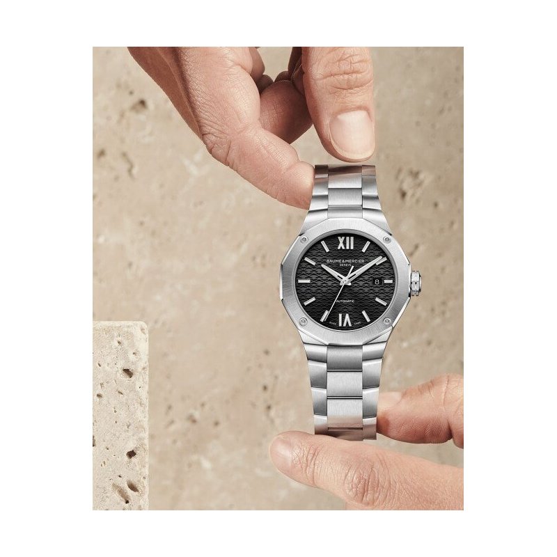 Baume&Mercier - Orologio Riviera - Acciaio - Uomo