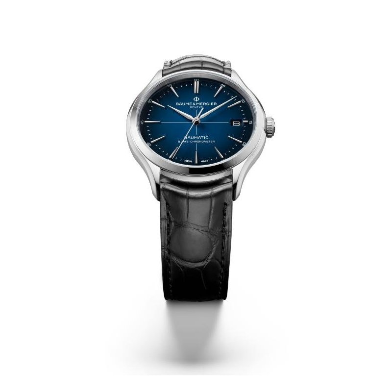 Baume&Mercier - Clifton Baumatic - Automatico - Pelle