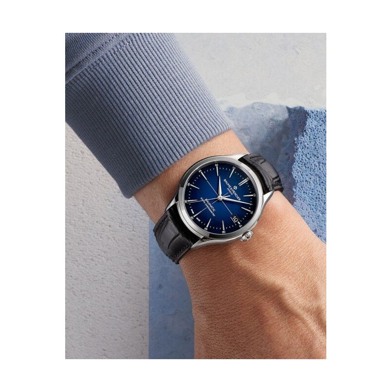Baume&Mercier - Clifton Baumatic - Automatico - Pelle