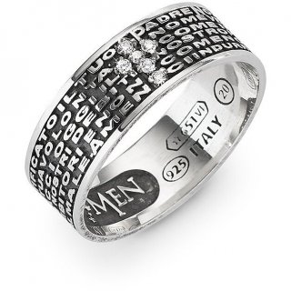 Anello A Fascia Amen Gioiello Donna Anpnbzb-16