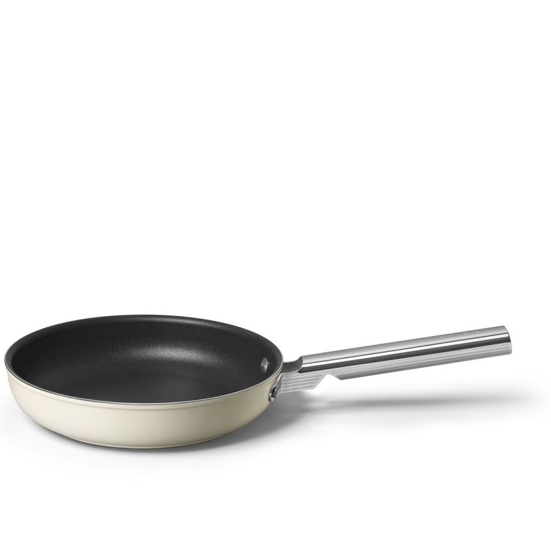 Smeg - Padella Antiaderente - 24 Cm - Panna