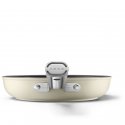 Smeg - Padella Antiaderente - 24 Cm - Panna