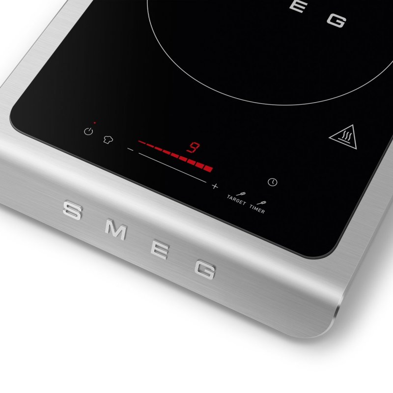 Smeg - Piastra A Induzione - Bianco - Finitura Opaca