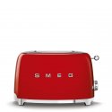 Smeg - Tostapane Rosso 2 Fette - Lucido - 50'S Style
