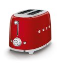 Smeg - Tostapane Rosso 2 Fette - Lucido - 50'S Style