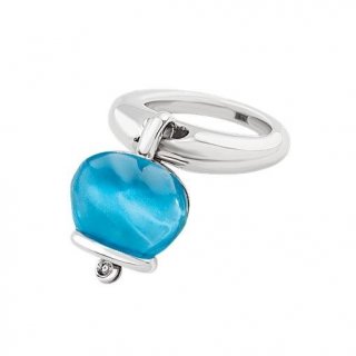 Chantecler - Anello Et Voilà - Argento - Resina