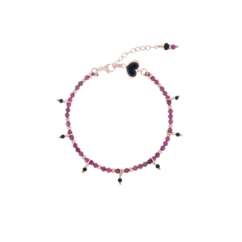 Maman Et Sophie - Bracciale Rubini - Argento 925