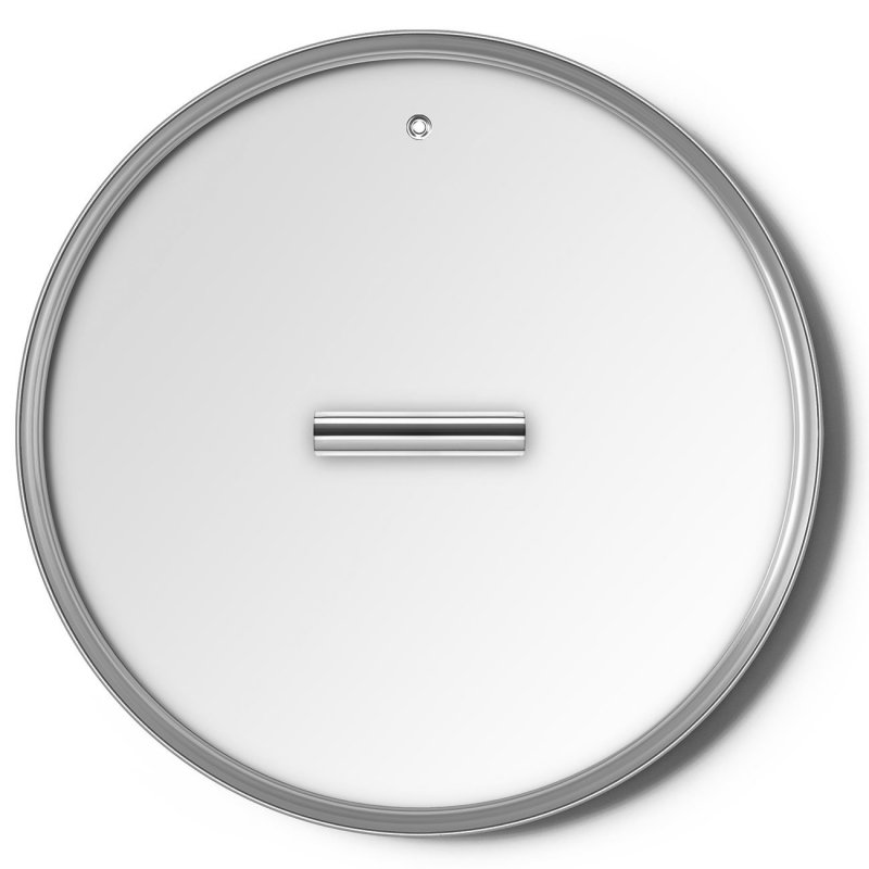 Smeg - Coperchio Vetro Temperato - Ø30Cm - Pentole