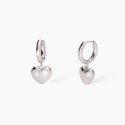 Mabina - Orecchini In Argento 925 - Cuore Pendenti