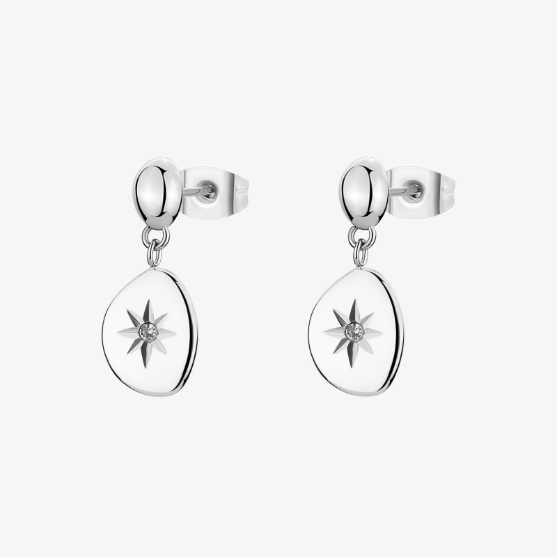 Brosway - Orecchini Essential - Acciaio - Cristalli